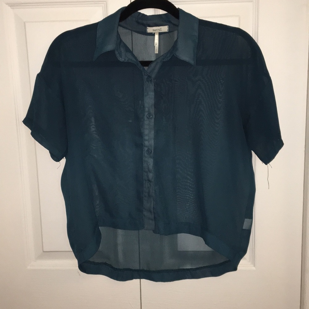 Kirra sheer blouse, size XS
